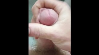 Soft to hard masturbating