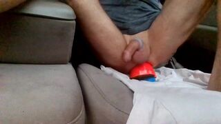 Private Video Hilting a Cone Outside at The Dam