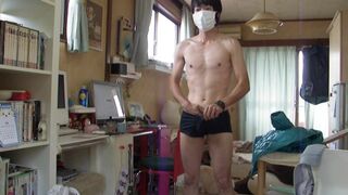 Ejaculation with pants on