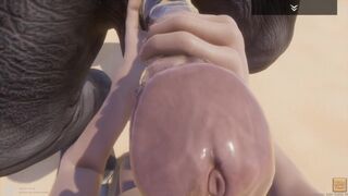 Wild Life / Gay Furry Blowjob in POV