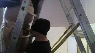 Blowjob for the Trainee