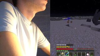 I play minecraft after jerking off.