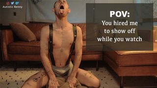 POV: You hired me to get dirty in your living room ;) I'm all yours, touch yourself