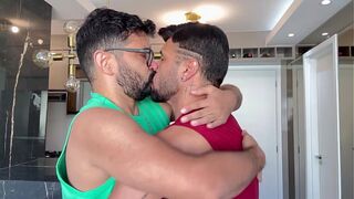 MARCOS GOIANO - FUCKED BY THE WELL-ENDOWED TATTOOED GUY HUNGRY FOR ASS - GAY SEX WITH A TATTOOED GUY - GOIANO TAKING DICK IN HIS GREEDY LITTLE ASS