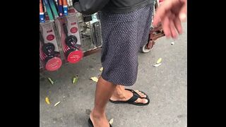 I UNROLLED IT ON THE STREET AND TOOK IT HOME. BIG AND THICK COCK