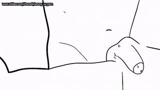Black And white animated gay porn part 3