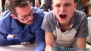 Gay teen and his stepdad ride
