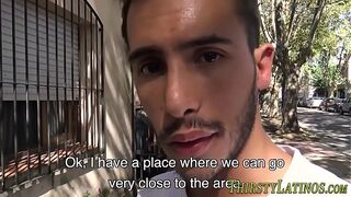 Latino gets ass railed