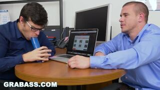 GRAB ASS - This Scummy Boss Treats His Employees Like Play Things