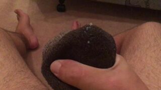 I ejaculated into my stinky socks today and loved it - 5 days of sock goodness - Day 4 - Manlyfoot