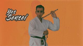 YES SENSEI! - BLACKBELT MARTIAL ARTS INSTRUCTOR TEACHES STUDENT A HARD LESSON WITH HIS SMELLY FEET