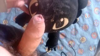 Dragon Toothless Plush in Head 3