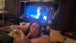 Playing Elden Ring and getting a blowjob. 2 of my favourite things.