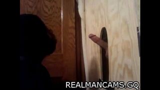 Interracial blowjob through gloryhole - realmancams.gq