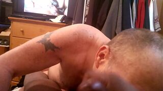 ME SUCKING BLACK DICK