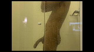 thick black guy in the hotel alone waiting to eat some ass