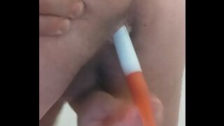 VID 268 Masturbation drinking pissing anal penetration eating cum (12 min)