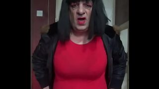part 1 my old red and black masturbation machine