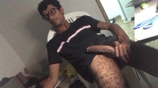 161 He was lying down and naked, I couldn't hold it in and I squirted