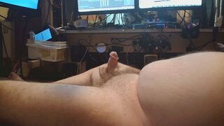 Masturbating with a new WebCam