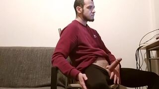 Getting Hard by Not Touching it