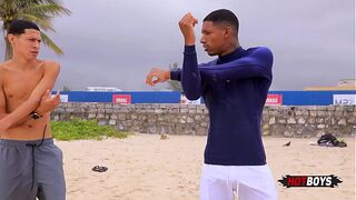 Surfing the gifted man's dick!
