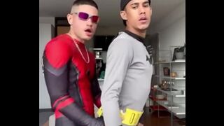 There are days when heroes just want to make out and cum.
