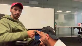 Middle Eastern Big Dick Blowjob and piss humiliation