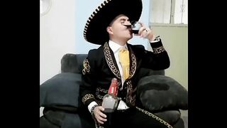 Practicing to be Mariachi made me very horny until I finished the bottle of sherry