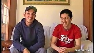 Two boys in distress at their first casting.