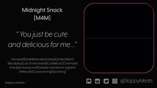 [M4M] Your Vampire Boyfriend Wakes You Up for a Midnight Snack [Audio] [ASMR] [Boyfriend Roleplay]