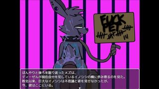 Rabbit, a sex toy, is sullied by wild boar's semen【cruel serenade】part6
