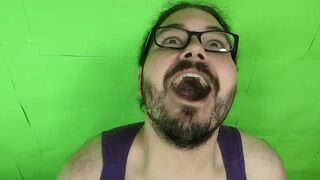 Gargling Water for 7 minutes trying not to make a big mess. (spoiler: it got kinda messy)