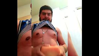 I BURST MY ASS WITH TIGHT LATEX TO STOP MY DESIRE TO FUCK A CHICK AND I PREGNANT IT