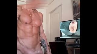 I jerk off while watching an X-rated video,