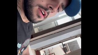 CUMMING IN SWIMMING BOOTS AFTER THE BEACH