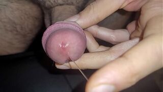 Sticky, slidy, precumy cum