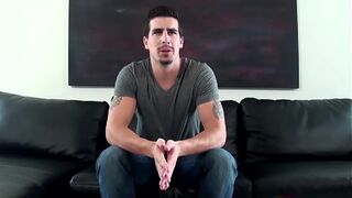 Bisexual dude fucked at a gaycasting