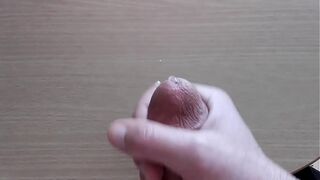 Handjob cumshot