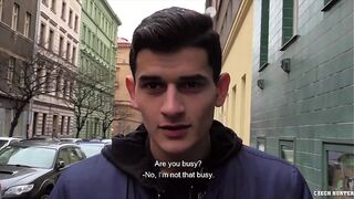 Amateur gay for pay cumshot - CZECH HUNTER 525