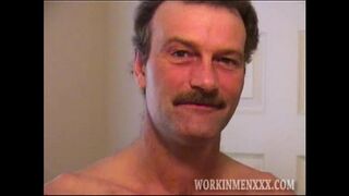 Mature Man Richard Beats Off