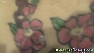 Amateur fuck and facial