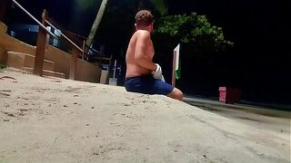 People at the beach freak out when I get wet in my shorts