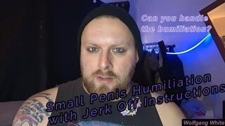 POV Roleplay: Humiliating You For Having A Tiny Penis (with Cum Countdown and Jerk Off Instructions)
