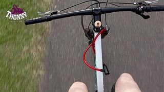 This happens when I go out cycling horny
