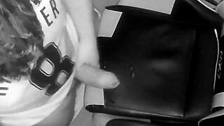 MASTURBATES DURING WORKING HOURS ON SPY CAMERA