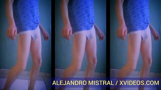 Man in white trunks ALEJANDRO MISTRAL