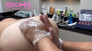 DEPILATION- time to shave your ass and dick with hot wax - Full video on RED