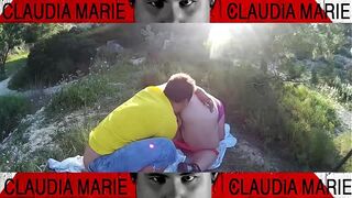 The fat woman sticks cookies up her pussy and then her gay friend eats them. Everything fits in this pussy...!