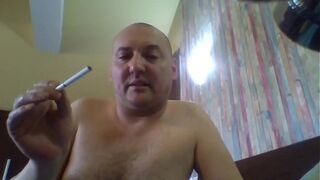 man alone